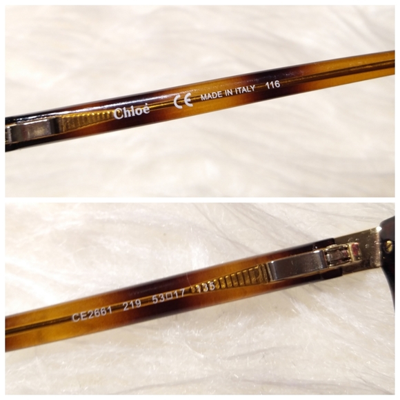 Chloé Tortoise Eyeglasses Frames - Picture 2 of 4